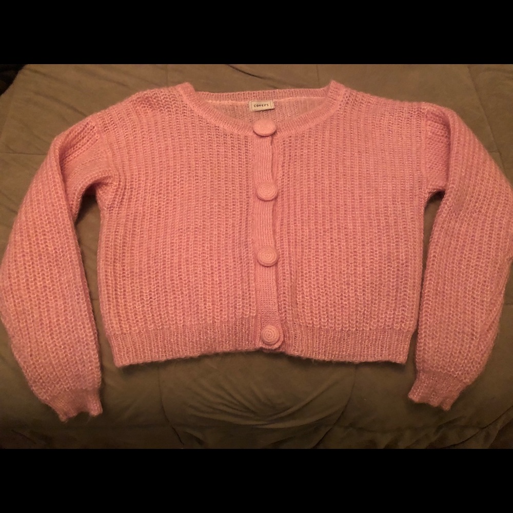 Vintage pink wool sweater